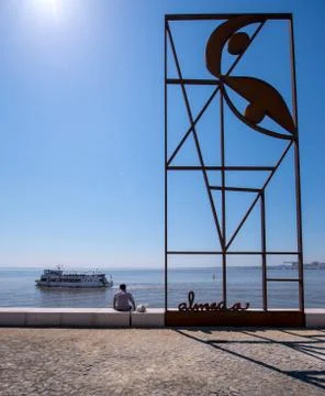 Lisboa almada Stock Photos