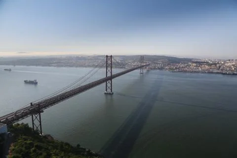 Lisbon Bridge Stock Photos