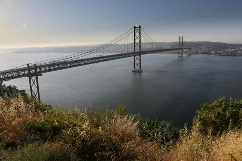 Lisbon Bridge Stock Photos