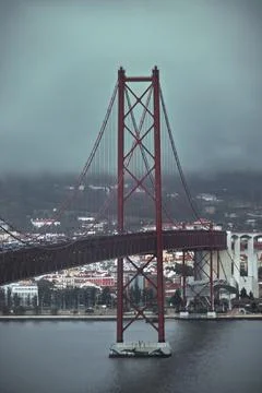 Lisbon Bridge Foto stock