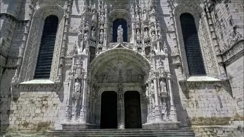 Lisbon cathedral Stock Photos