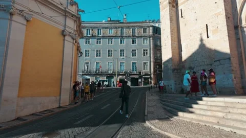 Lisbon City in Portugal Stock Footage 327676953