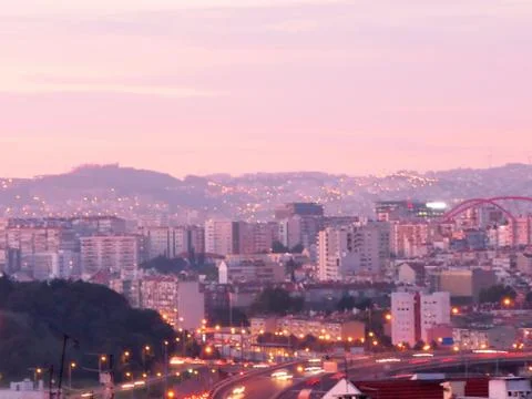 Lisbon cityscape Foto stock