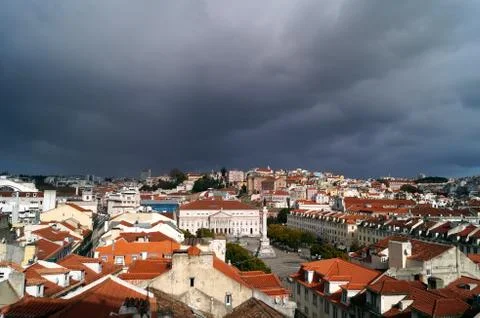 Lisbon climat Stock Photos