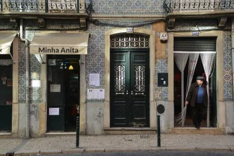 Lisbon, December 2017 Stock Photos