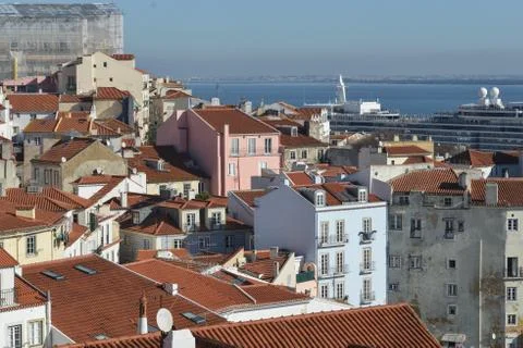 Lisbon, December 2017 Stock Photos