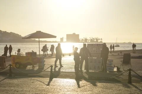 Lisbon, December 2017 Stock Photos