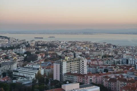 Lisbon, December 2017 Stock Photos