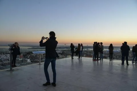 Lisbon, December 2017 Stock Photos