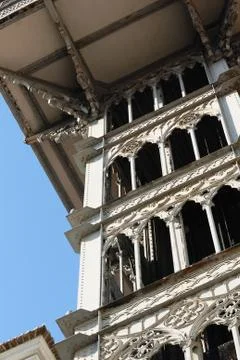 Lisbon elevator Stock Photos