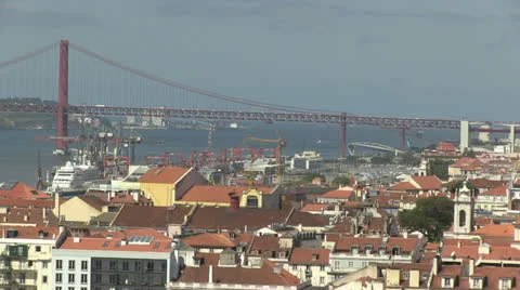 Lisbon Stock Footage 24846952