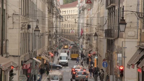 Lisbon Stock Footage 100855276