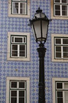 Lisbon house Foto stock