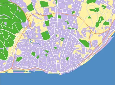 Lisbon Stock Illustration