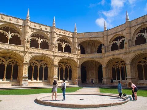 Lisbon - Jeronimos Monastery 2 Foto stock