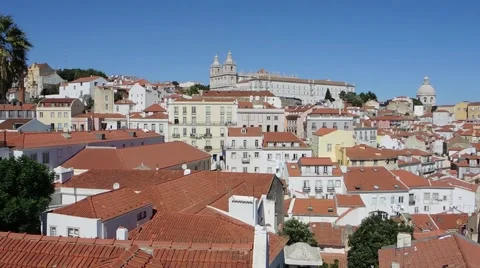 Lisbon. Landscape from viewpoint