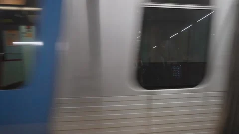 Lisbon Metro Train Stock Footage 331221070