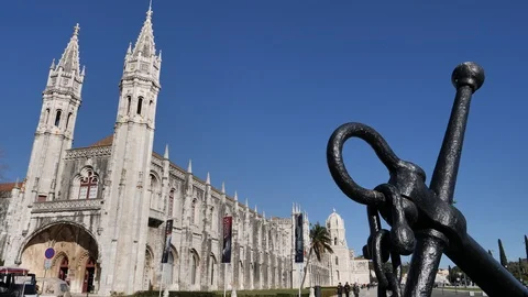 Lisbon Monastery of Jerónimos Video stock 86906461