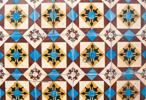 Lisbon mosaic Stock Photos