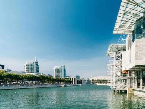 The Lisbon Oceanarium Stock Photos