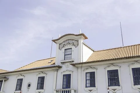 Lisbon old facade Stock Photos