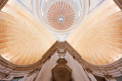Lisbon Pantheon ceiling 写真素材