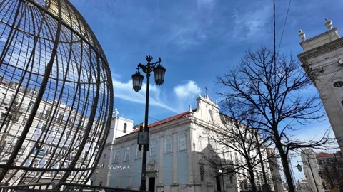 Lisbon Plaza Elegance Video stock 258058857