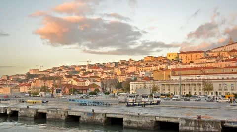 Lisbon in portugal Vídeos de archivo 10825879