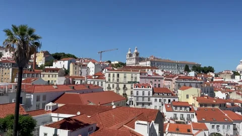 Lisbon Skyline 動画素材 197508747