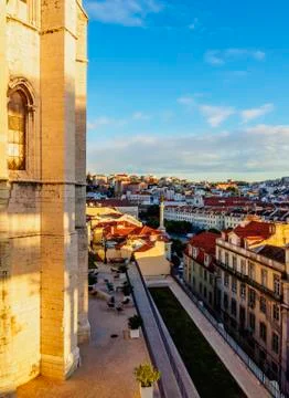 Lisbon Skyline Stock Photos