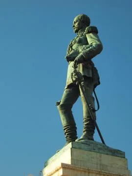 Lisbon statue Foto stock