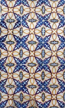 Lisbon tiles Stock Photos