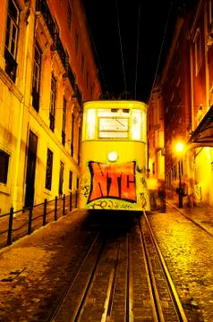 Lisbon tram Stock Photos