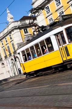Lisbon tram Stock Photos