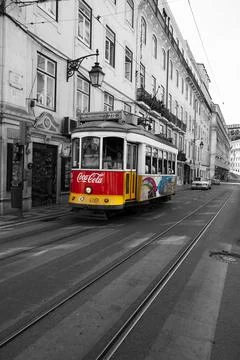 Lisbon Tram Stock Photos