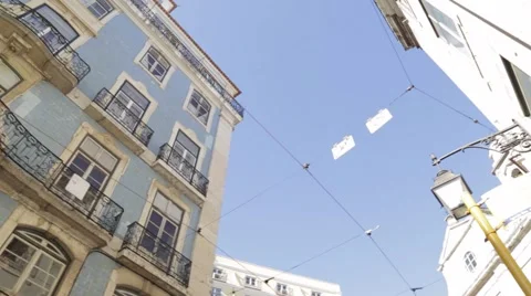 Lisbon - typical house Stock Footage 58883237