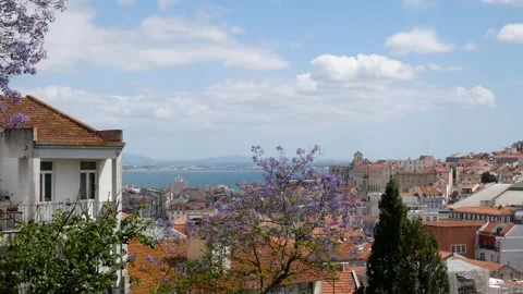Lisbon View Stock Footage 289664409