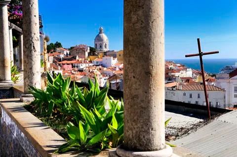 Lisbon view Foto stock