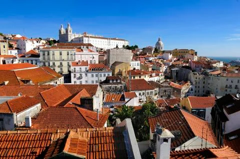 Lisbon view Stock Photos