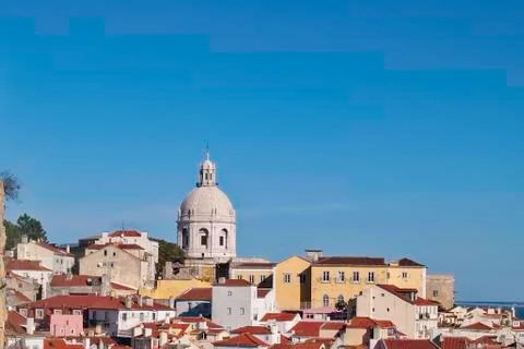 Lisbon view Stock Photos