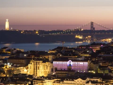 Lisbon view Foto stock