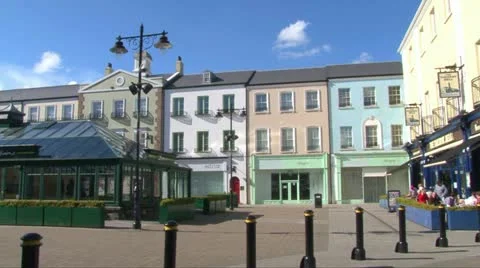 Lisburn Square Stock Footage 11515910