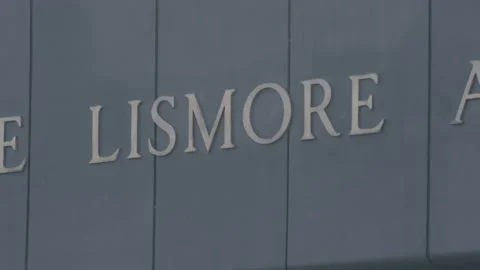 Lismore sign with focus full Stock Footage 158918889