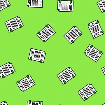 List with arrows vector seamless pattern Stock Illustration