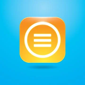 List Button Stock-Illustration