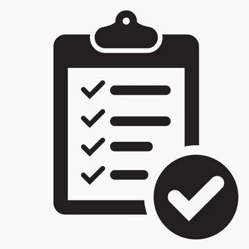 List. Case numbering. Notes. Stock Illustration