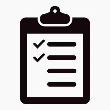 List. Case numbering. Notes. Stock Illustration