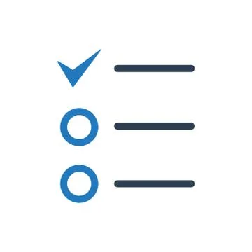 List checklist icon Stock Illustration