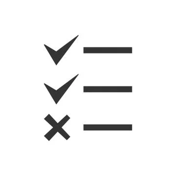 List checklist icon Stock Illustration