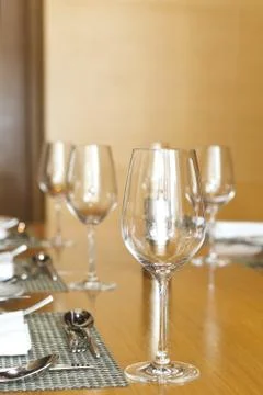 List of glasses cup Foto stock